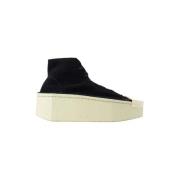 Y-3 Tyg sneakers Black, Dam