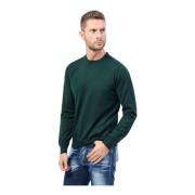 Gran Sasso Grön Merino Tröja Fashion Fit Green, Herr