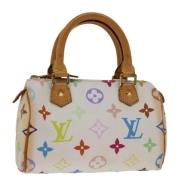 Louis Vuitton Vintage Pre-owned Canvas louis-vuitton-vskor White, Dam