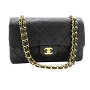 Chanel Vintage Pre-owned Laeder chanel-vskor Black, Dam