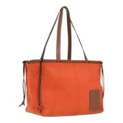 Loewe Pre-owned Pre-owned Canvas handvskor Orange, Dam