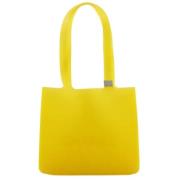 Chanel Vintage Pre-owned Tyg chanel-vskor Yellow, Dam