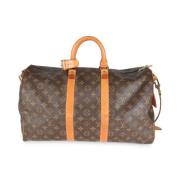 Louis Vuitton Vintage Pre-owned Laeder louis-vuitton-vskor Brown, Dam