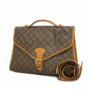 Louis Vuitton Vintage Pre-owned Tyg handvskor Brown, Dam