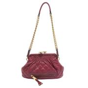 Marc Jacobs Pre-owned Pre-owned Laeder axelremsvskor Red, Dam