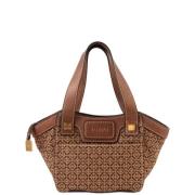 Loewe Pre-owned Pre-owned Canvas totevskor Brown, Dam