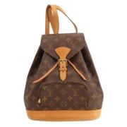 Louis Vuitton Vintage Pre-owned Canvas louis-vuitton-vskor Brown, Dam