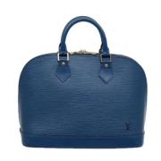 Louis Vuitton Vintage Pre-owned Laeder louis-vuitton-vskor Blue, Dam