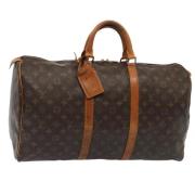 Louis Vuitton Vintage Pre-owned Canvas resvskor Brown, Herr