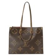 Louis Vuitton Vintage Pre-owned Canvas totevskor Brown, Dam