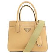 Prada Vintage Pre-owned Laeder prada-vskor Beige, Dam