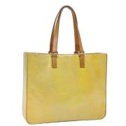 Louis Vuitton Vintage Pre-owned Laeder louis-vuitton-vskor Yellow, Dam