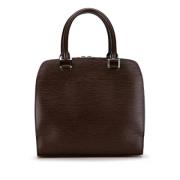 Louis Vuitton Vintage Pre-owned Laeder handvskor Brown, Dam