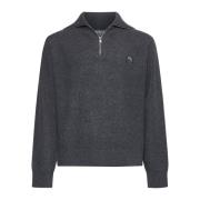 Maison Kitsuné Stiliga Sweaters Kollektion Gray, Herr