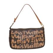 Louis Vuitton Vintage Pre-owned Canvas louis-vuitton-vskor Brown, Dam