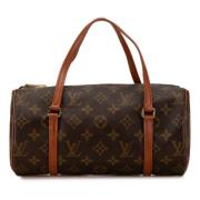 Louis Vuitton Vintage Pre-owned Canvas handvskor Brown, Dam