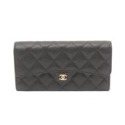 Chanel Vintage Pre-owned Tyg plnbcker Black, Dam