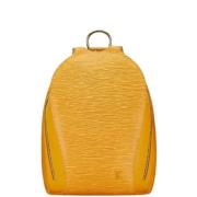 Louis Vuitton Vintage Pre-owned Laeder ryggsckar Yellow, Dam