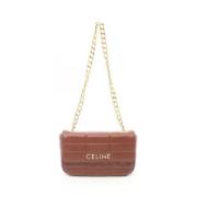 Celine Vintage Pre-owned Laeder shoppers Brown, Dam