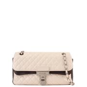 Chanel Vintage Pre-owned Tyg chanel-vskor White, Dam