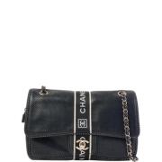 Chanel Vintage Pre-owned Tyg chanel-vskor Blue, Dam