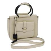 Gucci Vintage Pre-owned Laeder gucci-vskor Beige, Dam