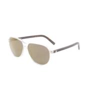 Dior Vintage Pre-owned Plast solglasgon Beige, Herr