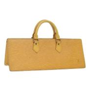 Louis Vuitton Vintage Pre-owned Laeder louis-vuitton-vskor Yellow, Dam