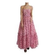 Dolce & Gabbana Maxi Dresses Pink, Dam