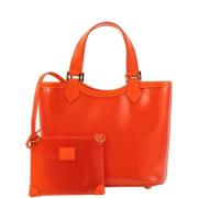 Louis Vuitton Vintage Pre-owned Canvas handvskor Orange, Dam