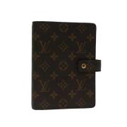 Louis Vuitton Vintage Pre-owned Belagd canvas hem-och-kontorstillbehr ...