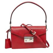 Prada Vintage Pre-owned Tyg prada-vskor Red, Dam