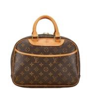 Louis Vuitton Vintage Pre-owned Canvas handvskor Brown, Dam