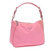 Prada Vintage Pre-owned Nylon prada-vskor Pink, Dam