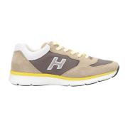 Hogan Beige Sneakers för Män Ss23 Beige, Herr