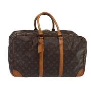 Louis Vuitton Vintage Pre-owned Canvas handvskor Brown, Dam