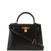 Hermès Vintage Pre-owned Tyg handvskor Black, Dam