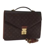 Louis Vuitton Vintage Pre-owned Canvas louis-vuitton-vskor Brown, Dam