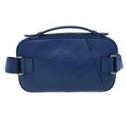 Louis Vuitton Vintage Pre-owned Laeder louis-vuitton-vskor Blue, Dam