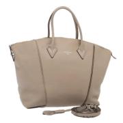 Louis Vuitton Vintage Pre-owned Laeder handvskor Beige, Dam