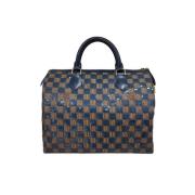 Louis Vuitton Vintage Pre-owned Tyg handvskor Brown, Dam