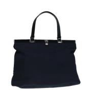 Prada Vintage Pre-owned Nylon prada-vskor Blue, Dam