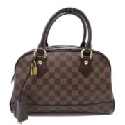 Louis Vuitton Vintage Pre-owned Canvas louis-vuitton-vskor Brown, Dam