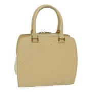 Louis Vuitton Vintage Pre-owned Laeder louis-vuitton-vskor Beige, Dam