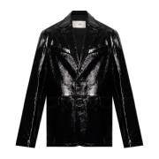 Ami Paris Läderblazer Black, Herr