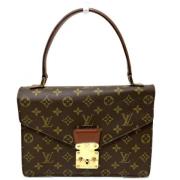 Louis Vuitton Vintage Pre-owned Canvas handvskor Brown, Dam