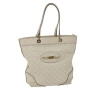 Gucci Vintage Pre-owned Canvas gucci-vskor Beige, Dam