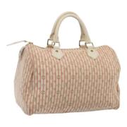 Louis Vuitton Vintage Pre-owned Canvas louis-vuitton-vskor Pink, Dam