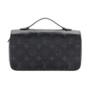 Louis Vuitton Vintage Pre-owned Laeder plnbcker Black, Dam