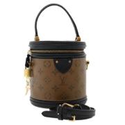 Louis Vuitton Vintage Pre-owned Canvas louis-vuitton-vskor Brown, Dam